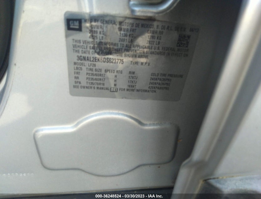 3GNAL2EK6DS623775