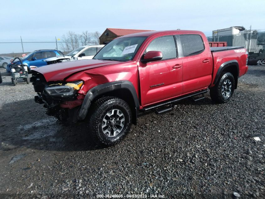 2022 Toyota Tacoma Trd Off Road VIN: 3TYCZ5AN3NT096449 Lot: 36248605