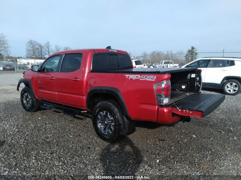 2022 Toyota Tacoma Trd Off Road VIN: 3TYCZ5AN3NT096449 Lot: 36248605