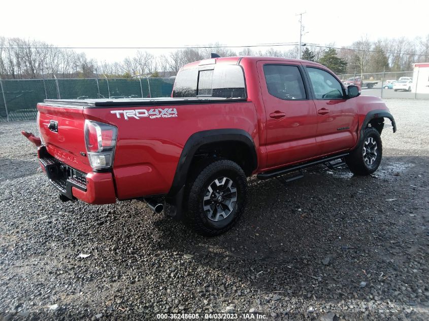 2022 Toyota Tacoma Trd Off Road VIN: 3TYCZ5AN3NT096449 Lot: 36248605