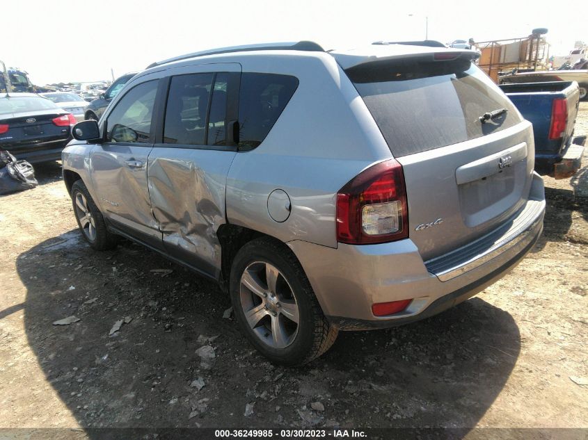 1C4NJDEB4HD164957 2017 Jeep Compass High Altitude 4X4