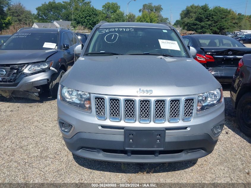 1C4NJDEB4HD164957 2017 Jeep Compass High Altitude 4X4