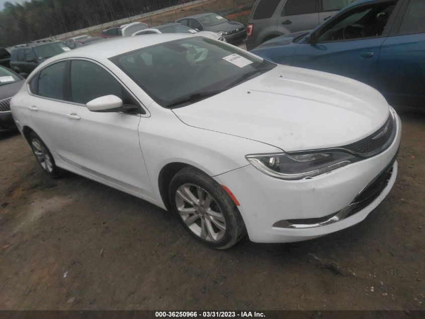 2015 Chrysler 200 Limited VIN: 1C3CCCAB0FN637539 Lot: 36250966