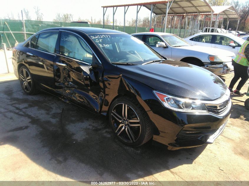 2016 Honda Accord Ex-L V-6 VIN: 1HGCR3F8XGA018027 Lot: 36252977