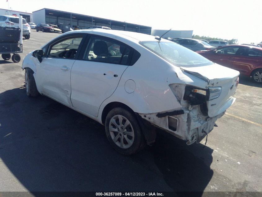 2013 Kia Rio Ex VIN: KNADN4A34D6215478 Lot: 36257089