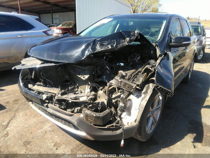 2018 Ford Edge Titanium VIN: 2FMPK4K94JBB04305 Lot: 36258426