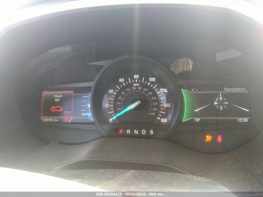 2018 Ford Edge Titanium VIN: 2FMPK4K94JBB04305 Lot: 36258426