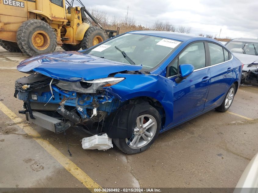 2018 Chevrolet Cruze Lt Auto VIN: 1G1BE5SM9J7125152 Lot: 36260492