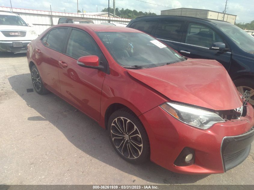 2015 Toyota Corolla S Plus VIN: 5YFBURHE2FP315561 Lot: 36261939