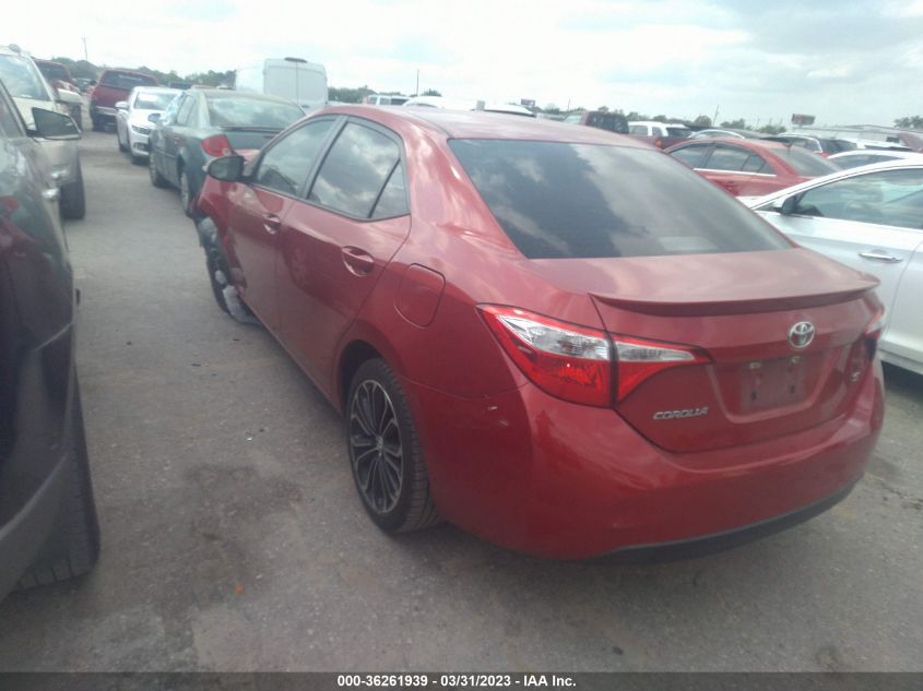 2015 Toyota Corolla S Plus VIN: 5YFBURHE2FP315561 Lot: 36261939