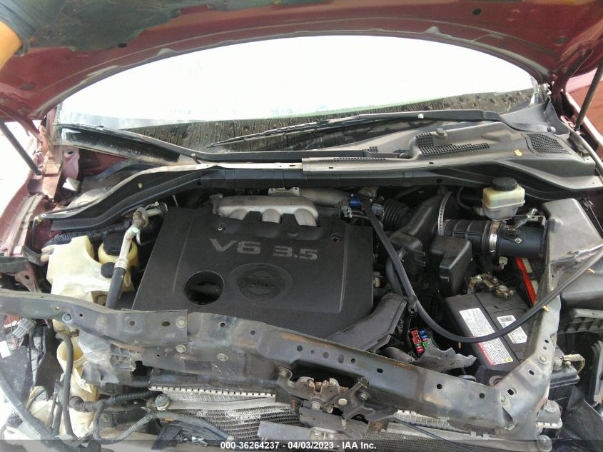 2006 Nissan Murano S VIN: JN8AZ08T66W400227 Lot: 36264237