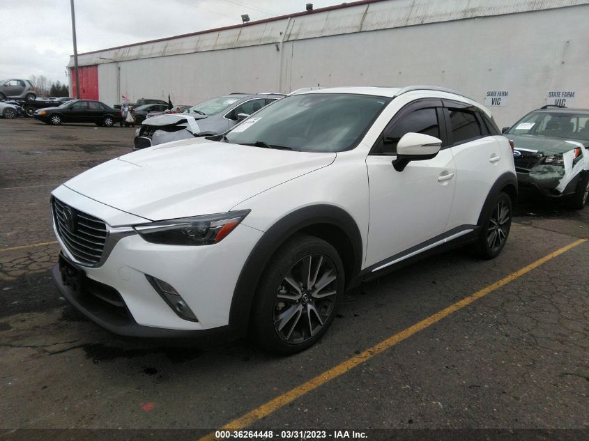 2017 Mazda Cx-3 Grand Touring VIN: JM1DKFD74H0146905 Lot: 36264448