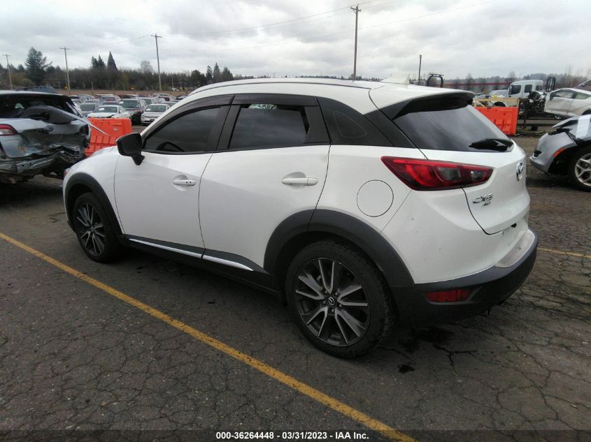 2017 Mazda Cx-3 Grand Touring VIN: JM1DKFD74H0146905 Lot: 36264448