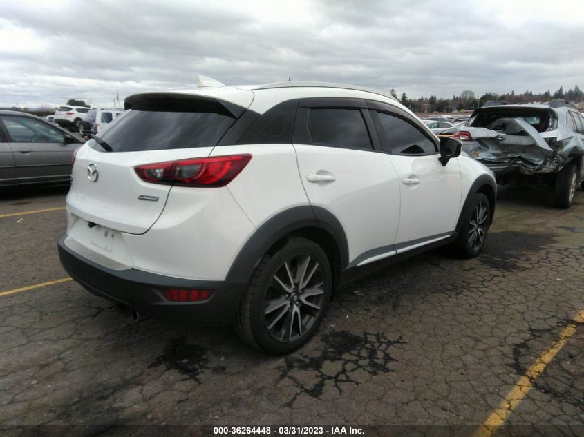 2017 Mazda Cx-3 Grand Touring VIN: JM1DKFD74H0146905 Lot: 36264448