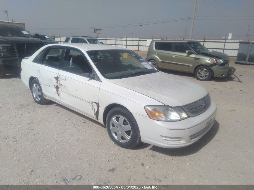 2001 Toyota Avalon Xl W/Bench Seat/Xl W/Bucket Seats/Xls W/Bench Seat/Xls W/Bucket Seats VIN: 4T1BF28B01U146431 Lot: 36265854