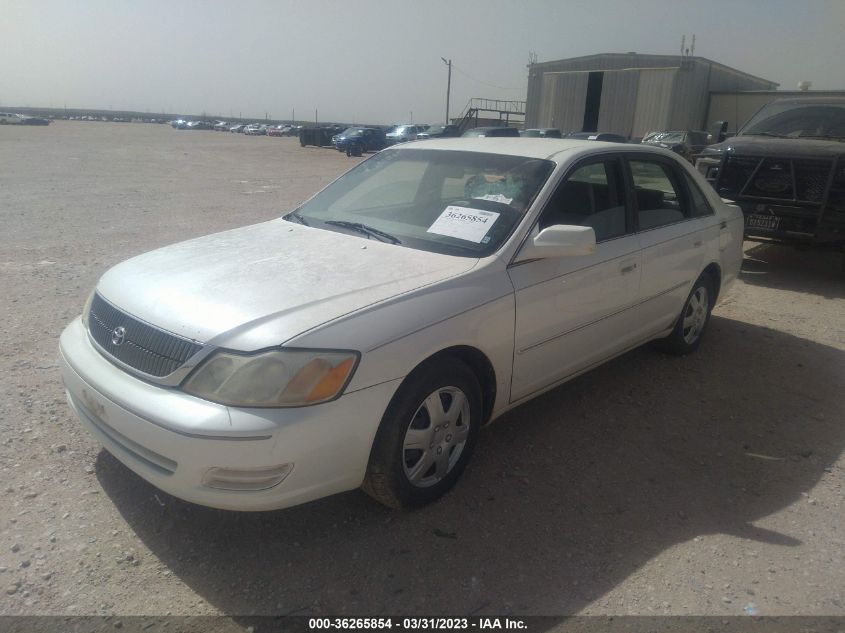 4T1BF28B01U146431 2001 Toyota Avalon Xl W/Bench Seat/Xl W/Bucket Seats/Xls W/Bench Seat/Xls W/Bucket Seats