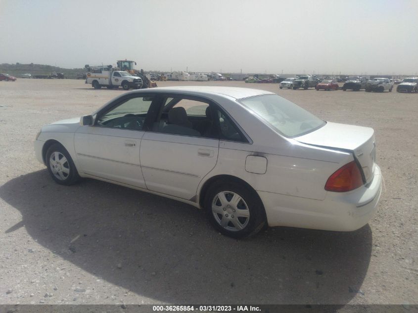 2001 Toyota Avalon Xl W/Bench Seat/Xl W/Bucket Seats/Xls W/Bench Seat/Xls W/Bucket Seats VIN: 4T1BF28B01U146431 Lot: 36265854