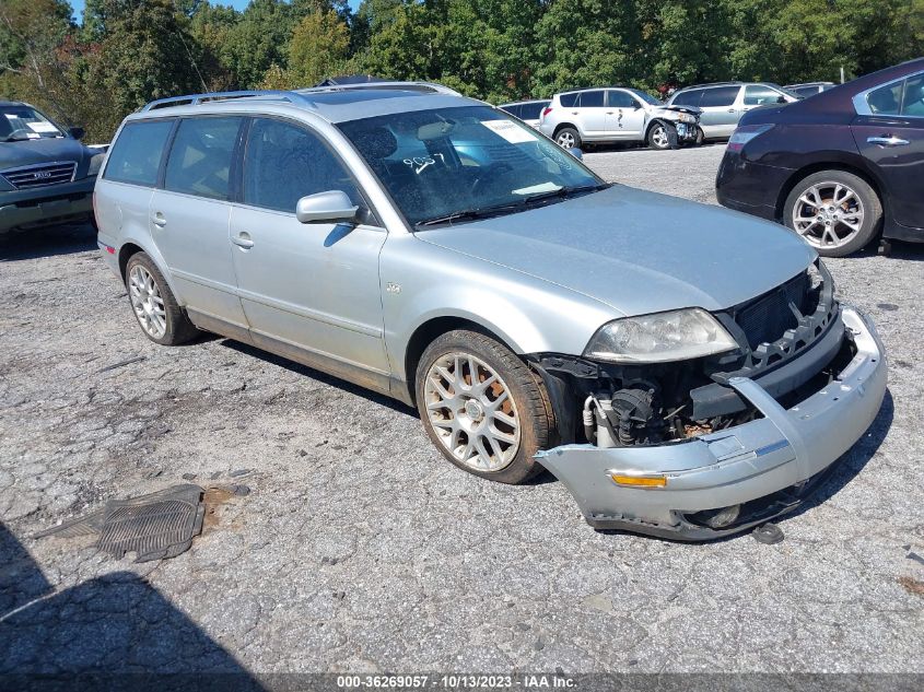 2003 Volkswagen Passat W8 VIN: WVWZK63B93E130884 Lot: 36269057