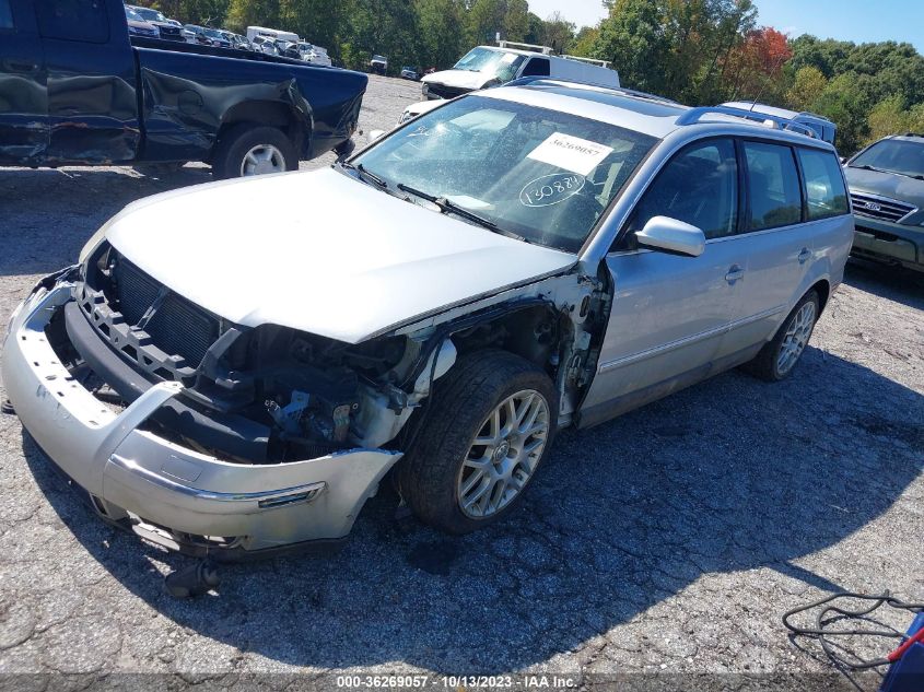 2003 Volkswagen Passat W8 VIN: WVWZK63B93E130884 Lot: 36269057