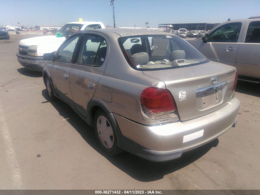 2003 Toyota Echo Base (A4) VIN: JTDBT123X30262853 Lot: 36271432