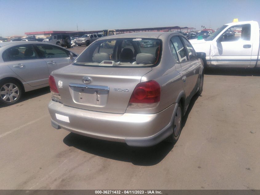 2003 Toyota Echo Base (A4) VIN: JTDBT123X30262853 Lot: 36271432