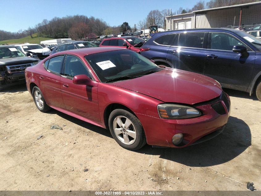 2005 Pontiac Grand Prix VIN: 2G2WP522451197465 Lot: 36271985