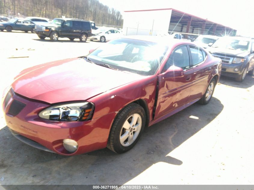 2005 Pontiac Grand Prix VIN: 2G2WP522451197465 Lot: 36271985