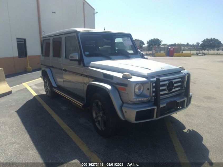 VIN WDCYC3KF7GX255124 2016 Mercedes-Benz G-Class, G... no.1