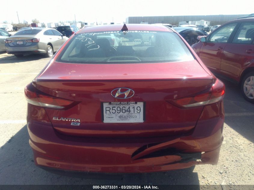 2017 Hyundai Elantra Se VIN: 5NPD74LF1HH070822 Lot: 36273331