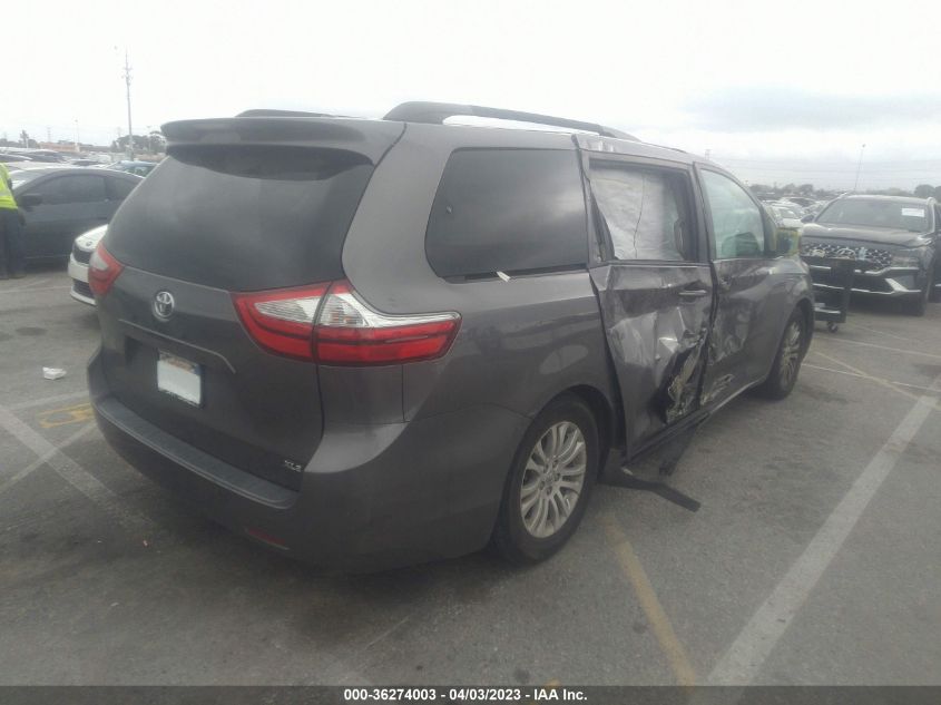 2016 Toyota Sienna Xle 8 Passenger VIN: 5TDYK3DC5GS691388 Lot: 36274003