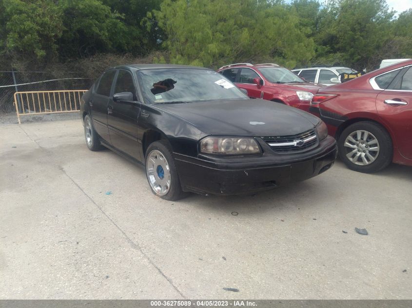 2G1WF52E649411163 2004 Chevrolet Impala