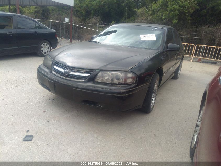 2004 Chevrolet Impala VIN: 2G1WF52E649411163 Lot: 36275089