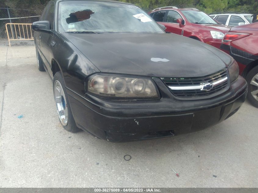 2004 Chevrolet Impala VIN: 2G1WF52E649411163 Lot: 36275089