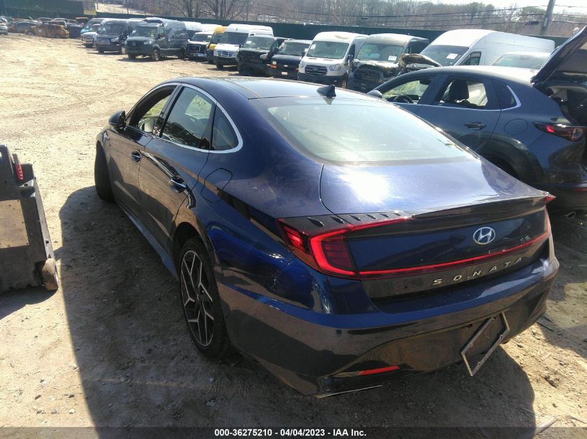 2022 Hyundai Sonata N Line VIN: 5NPEK4JC7NH137785 Lot: 36275210