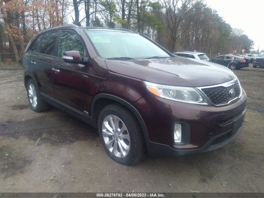 2015 Kia Sorento Ex V6 VIN: 5XYKUDA71FG654797 Lot: 36278782