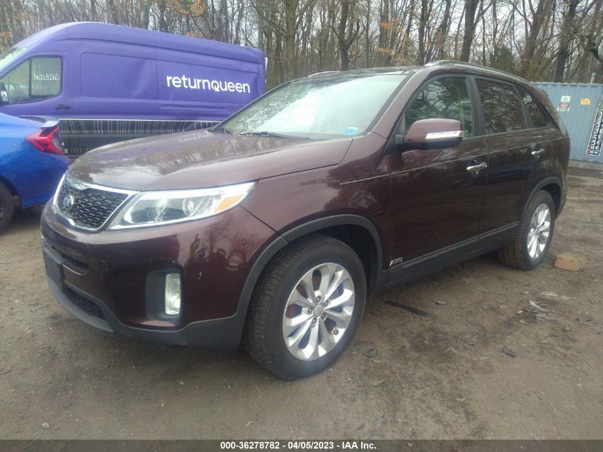 2015 Kia Sorento Ex V6 VIN: 5XYKUDA71FG654797 Lot: 36278782