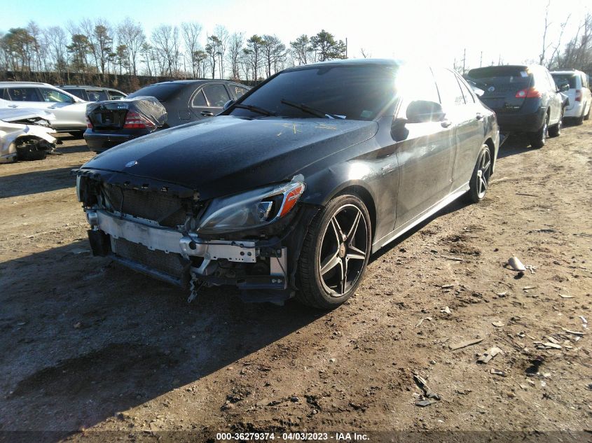 55SWF6EB0GU136645 2016 Mercedes-Benz C 450 Amg 4Matic