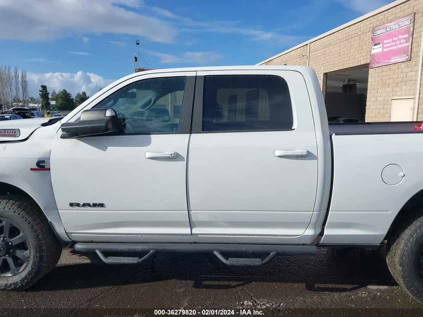 2022 RAM 2500 VIN: 3C6UR5DL8NG143040