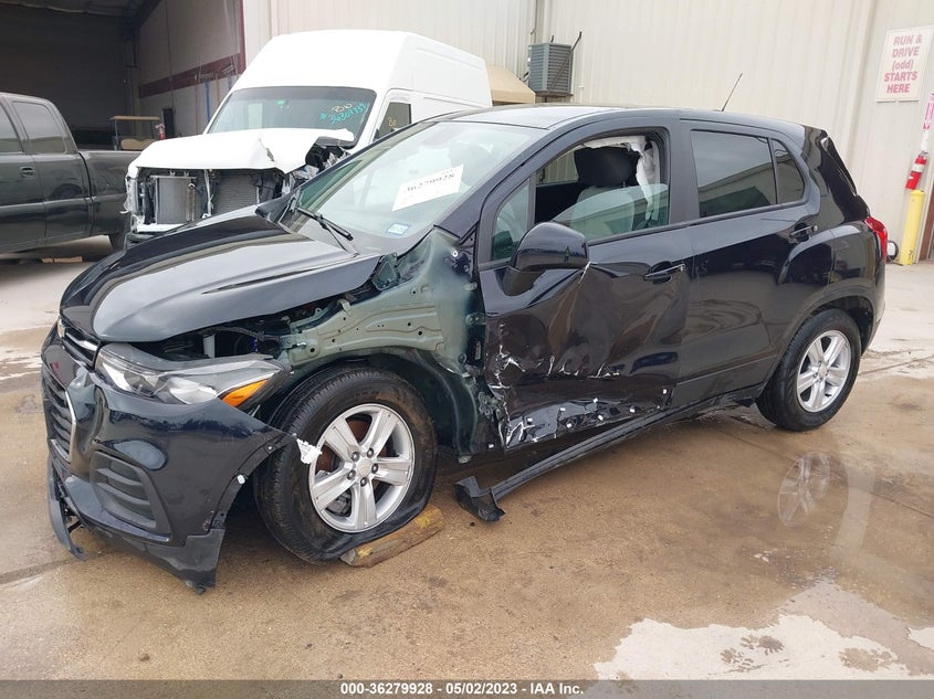 2022 CHEVROLET TRAX VIN: KL7CJKSM6NB544470