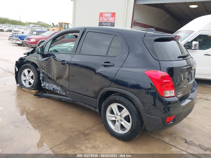 2022 CHEVROLET TRAX VIN: KL7CJKSM6NB544470