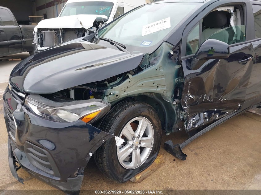 2022 CHEVROLET TRAX VIN: KL7CJKSM6NB544470