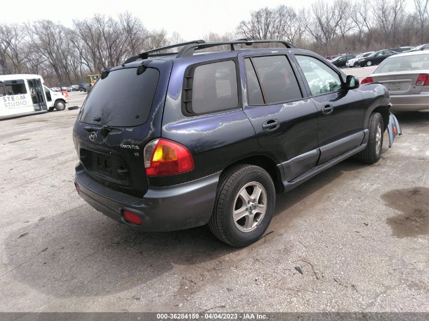 2004 Hyundai Santa Fe Gls VIN: KM8SC13D04U680500 Lot: 36284159