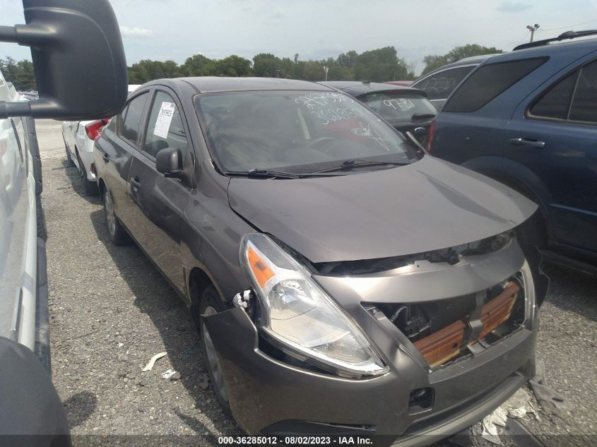 2015 Nissan Versa 1.6 S+ VIN: 3N1CN7AP8FL842649 Lot: 36285012