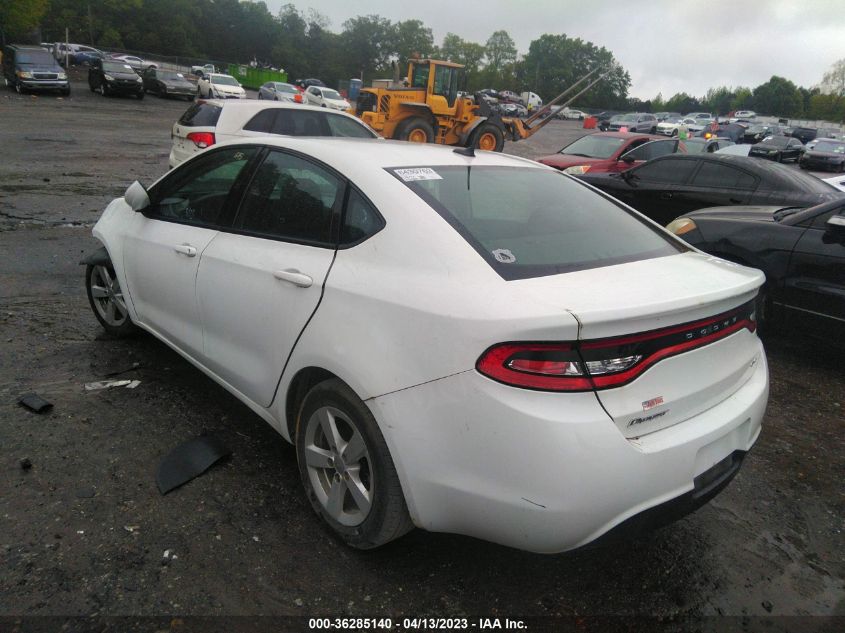 2015 Dodge Dart Sxt VIN: 1C3CDFBB1FD226993 Lot: 36285140