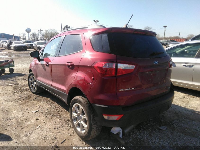 2019 Ford Ecosport Se VIN: MAJ6S3GL5KC300890 Lot: 36286406