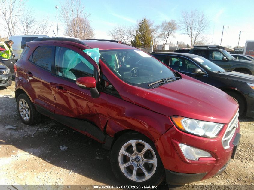 2019 Ford Ecosport Se VIN: MAJ6S3GL5KC300890 Lot: 36286406