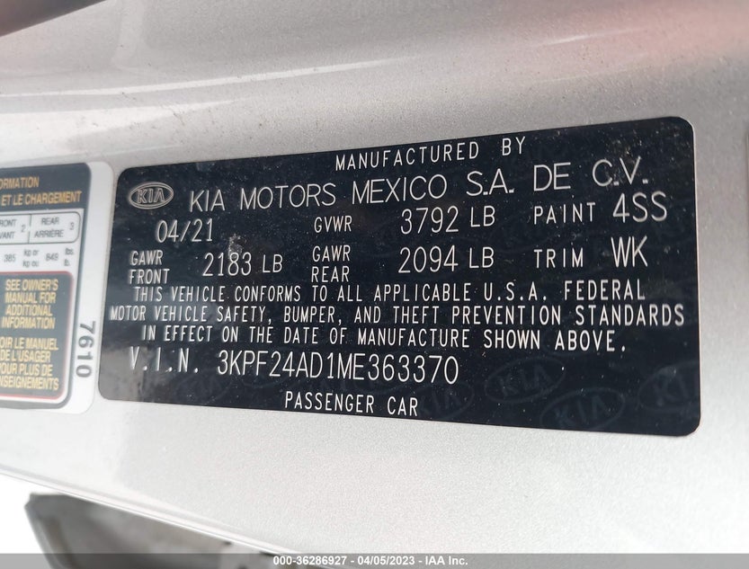 3KPF24AD1ME363370