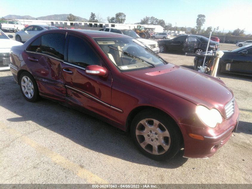 2005 Mercedes-Benz C 240 Luxury VIN: WDBRF61J75A652274 Lot: 36287043