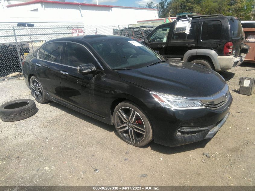 2017 Honda Accord Touring V6 VIN: 1HGCR3F92HA004634 Lot: 36287330