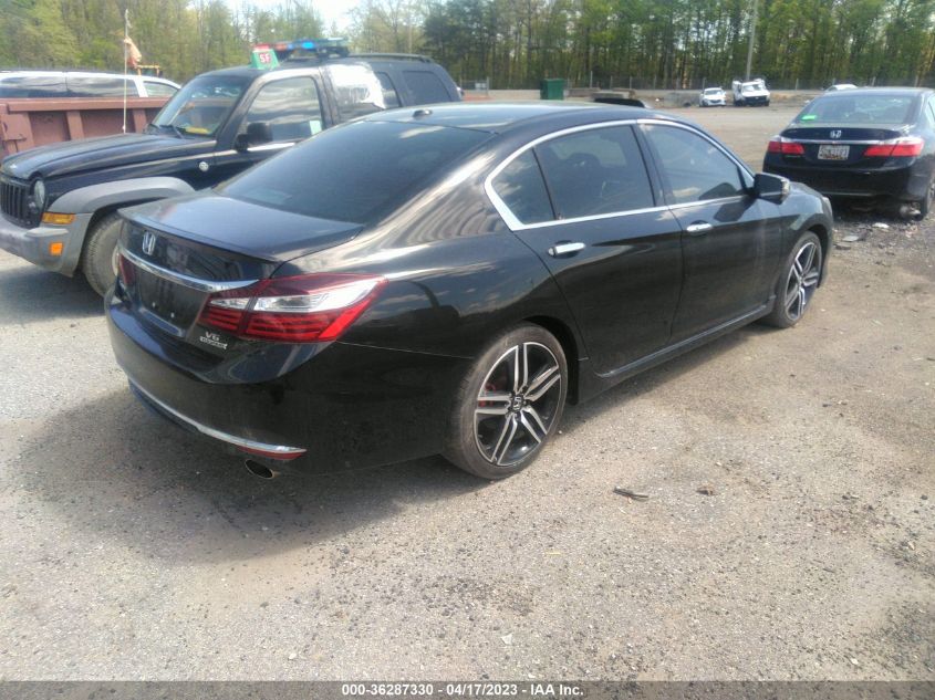 2017 Honda Accord Touring V6 VIN: 1HGCR3F92HA004634 Lot: 36287330